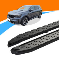Trittbretter Kia Sorento ab Baujahr 2021 SUPA Schwarz