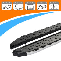 Trittbretter Kia Sorento ab Baujahr 2021 SUPA Silber