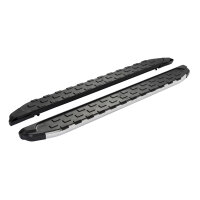 Trittbretter Hyundai iX35 ab Baujahr 08/2009-07/2015 SUPA Silber mit ABE