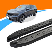 Trittbretter Kia Sorento ab Baujahr 2021 NEWS Schwarz
