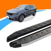 Trittbretter Kia Sorento ab Baujahr 2021 NEWS Grau