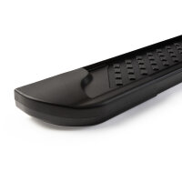 Trittbretter passend für Hyndai Santa Fe 08/2018-2023  ALMO Schwarz