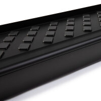 Trittbretter passend für Hyndai Santa Fe 08/2018-2023  ALMO Schwarz