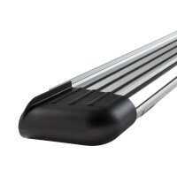 Trittbretter passend für Mitsubishi L200 ab 2015 bis 2023  PEGA Silber